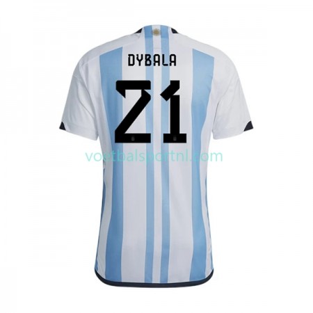 Argentinië Dybala 21 Thuis Shirt World Cup 2022